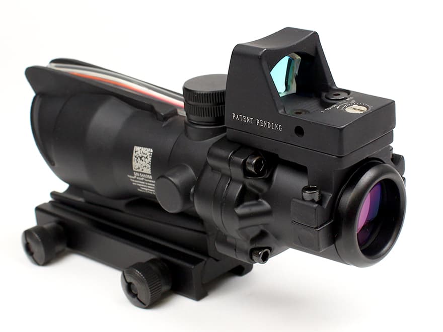 MILITARY-BASE(ミリタリーベース)RCO 4×32 自動調光 イルミネートスコープ ミニドットサイト付 [レティクル：グリーン / レッド]