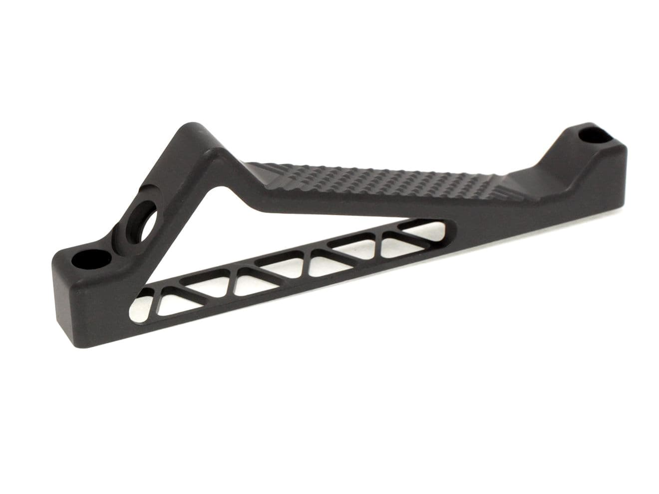 MILITARY BASE SP K20 タイプ CNC アングルグリップ [カラー：BK / DE / RED] [適合：M-LOK / KeyMod]