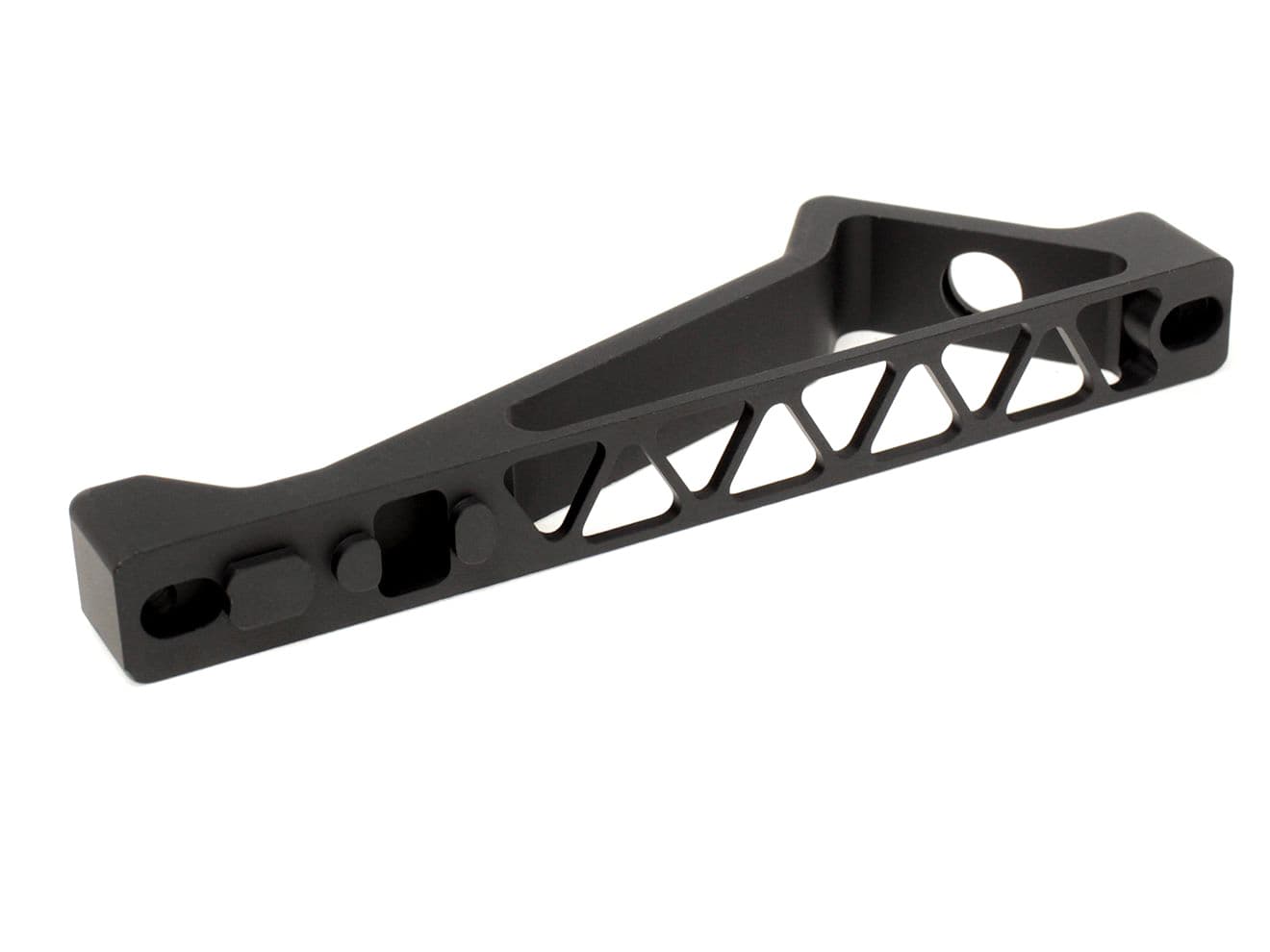 MILITARY BASE SP K20 タイプ CNC アングルグリップ [カラー：BK / DE / RED] [適合：M-LOK / KeyMod]