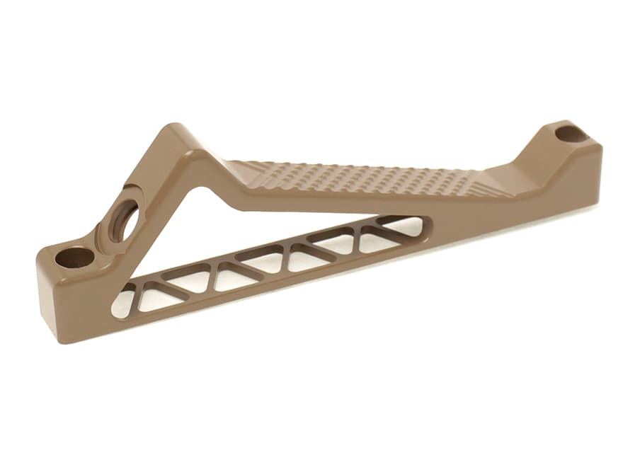 MILITARY BASE SP K20 タイプ CNC アングルグリップ [カラー：BK / DE / RED] [適合：M-LOK / KeyMod]