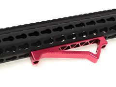 MILITARY BASE SP K20 タイプ CNC アングルグリップ [カラー：BK / DE / RED] [適合：M-LOK / KeyMod]