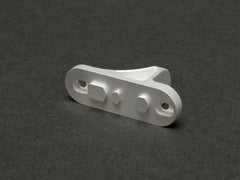 MILITARY BASE B5 ショート K タイプ CNC グリップストップ KeyMod [カラー：レッド / シルバー]