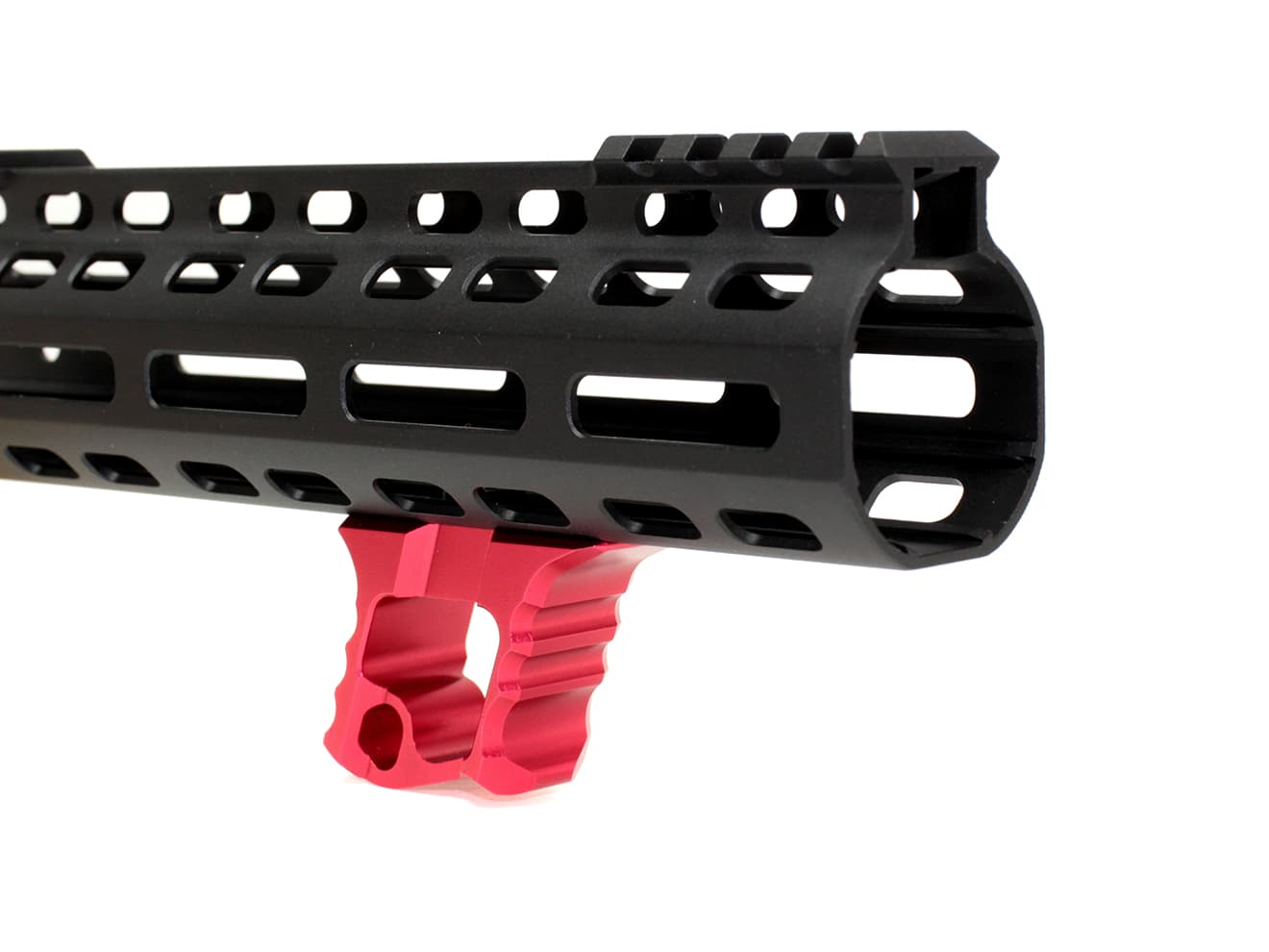 MILITARY BASE TD CNC HALO ハンドストップ KeyMod & M-LOK [カラー：BK / DE / SV]