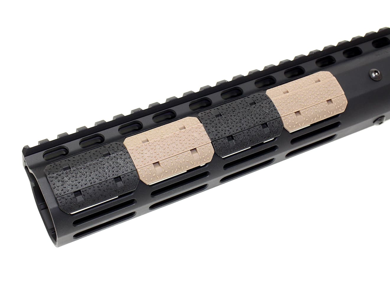 MILITARY BASE カバーKIT type2 [カラー：BK / DE] [適合：M-LOK / KeyMod]