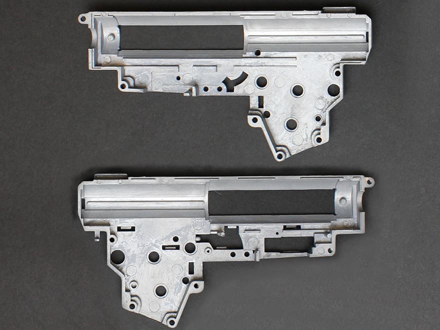 DEEP FIRE 強化メカボックス 6mmベアリング [セット内容：Ver2 / Ver2・ベアリング仕様 / Ver3・ベアリング仕様]