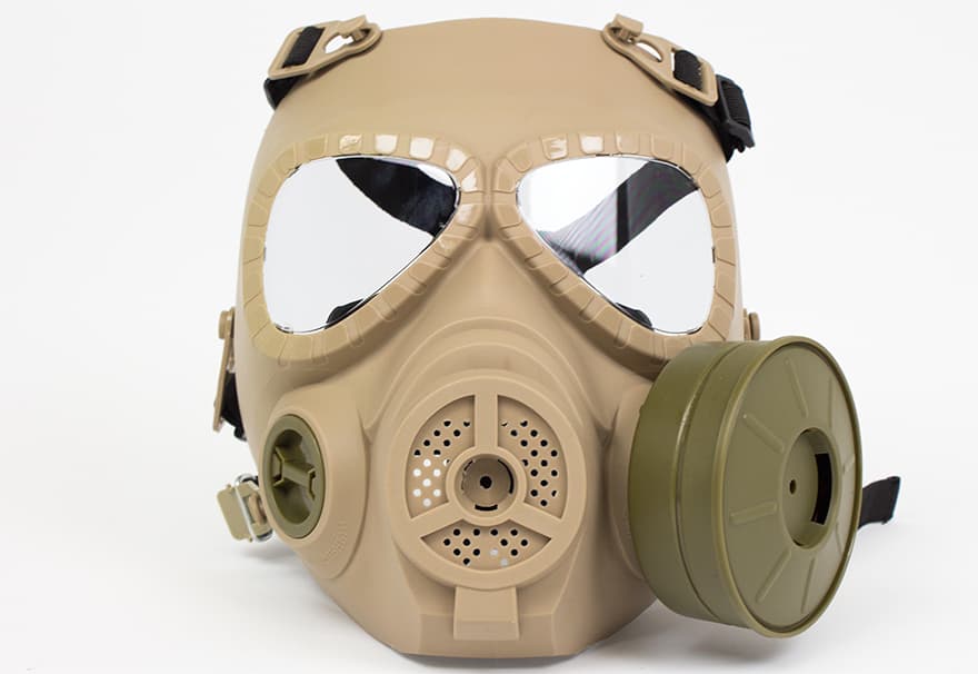 FMA M04 style ファン搭載ガスマスク [カラー：BK / OD / TAN]