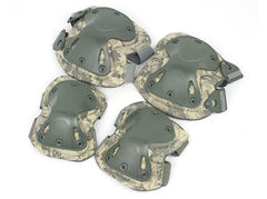 MILITARY-BASE(ミリタリーベース)エルボー&ニーパッドセット [カラー：BK / MC / OD / ACU]