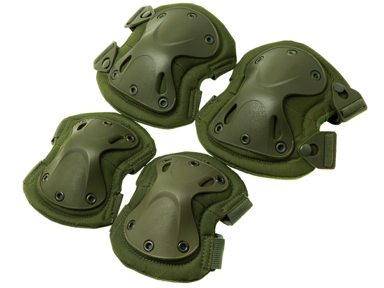 MILITARY-BASE(ミリタリーベース)エルボー&ニーパッドセット [カラー：BK / MC / OD / ACU]