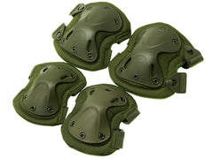 MILITARY-BASE(ミリタリーベース)エルボー&ニーパッドセット [カラー：BK / MC / OD / ACU]