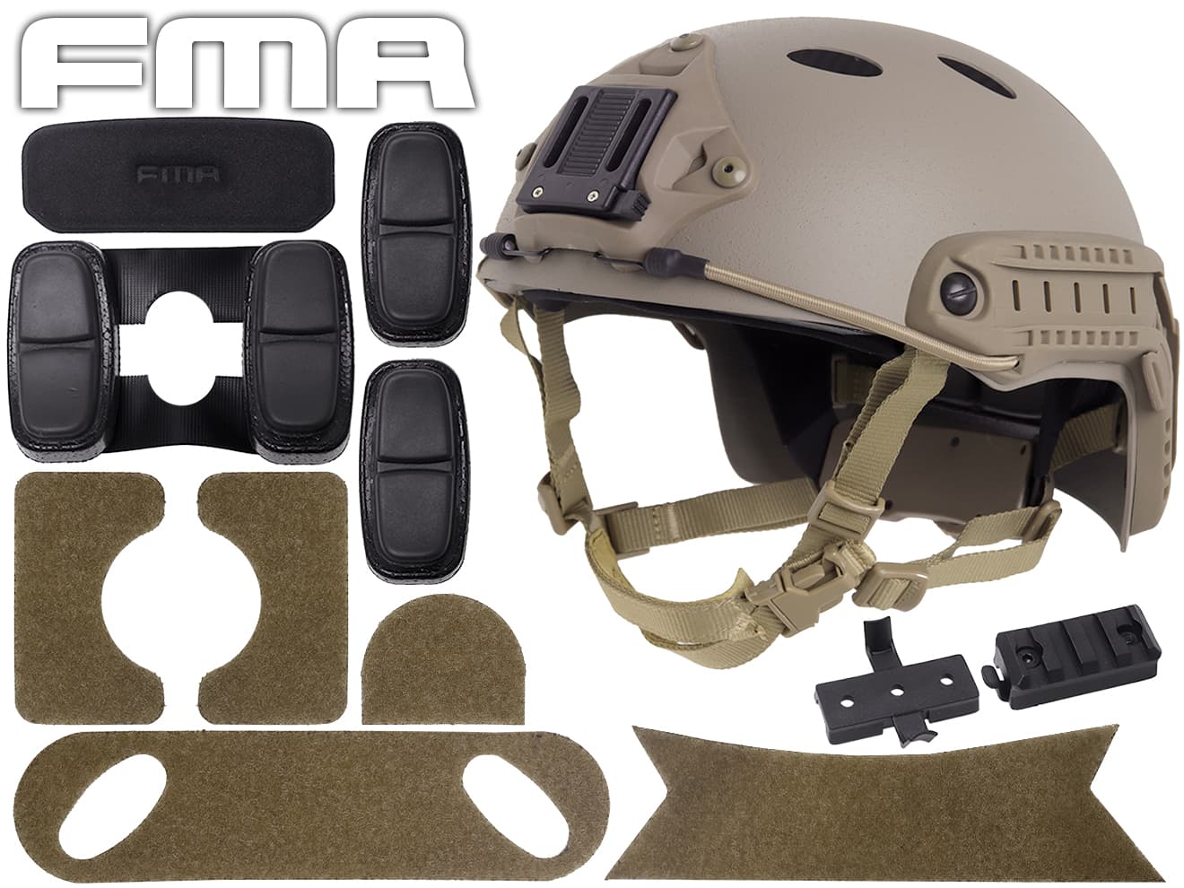 FMA OPS-CORE FAST PJタイプ カーボン ヘルメット M/Lサイズ [カラー 