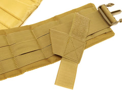 MILITARY BASE MOLLE ウェスト ベルト [カラー：BK / TAN]