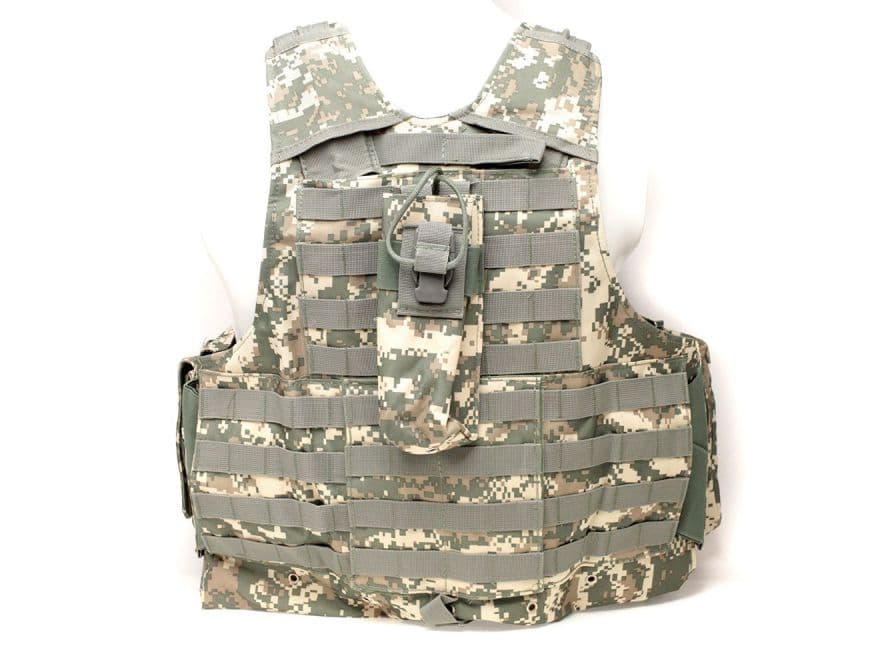 MILITARY BASE ヘビーデューティ タクティカルプレートキャリア [カラー：BK / LMC / OD / ACU]