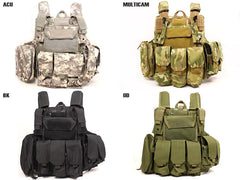 MILITARY BASE ヘビーデューティ タクティカルプレートキャリア [カラー：BK / LMC / OD / ACU]