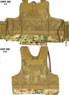 MILITARY BASE ヘビーデューティ タクティカルプレートキャリア [カラー：BK / LMC / OD / ACU]