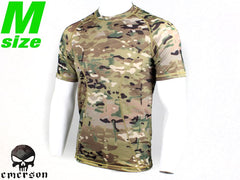 EMERSON GEAR タイトフィット コンバット T-シャツ V1 [サイズ：Mサイズ / Lサイズ] [カラー：A-TACS / MC]