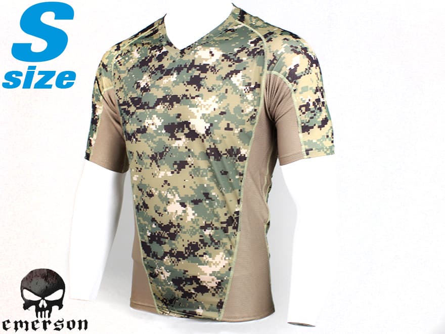 EMERSON GEAR タイトフィット コンバット T-シャツ V2 [サイズ：Sサイズ / Mサイズ / Lサイズ] [カラー：AOR1 / AOR2 / MC]