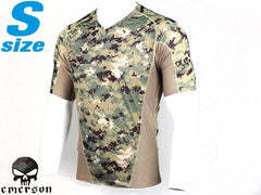EMERSON GEAR タイトフィット コンバット T-シャツ V2 [サイズ：Sサイズ / Mサイズ / Lサイズ] [カラー：AOR1 / AOR2 / MC]