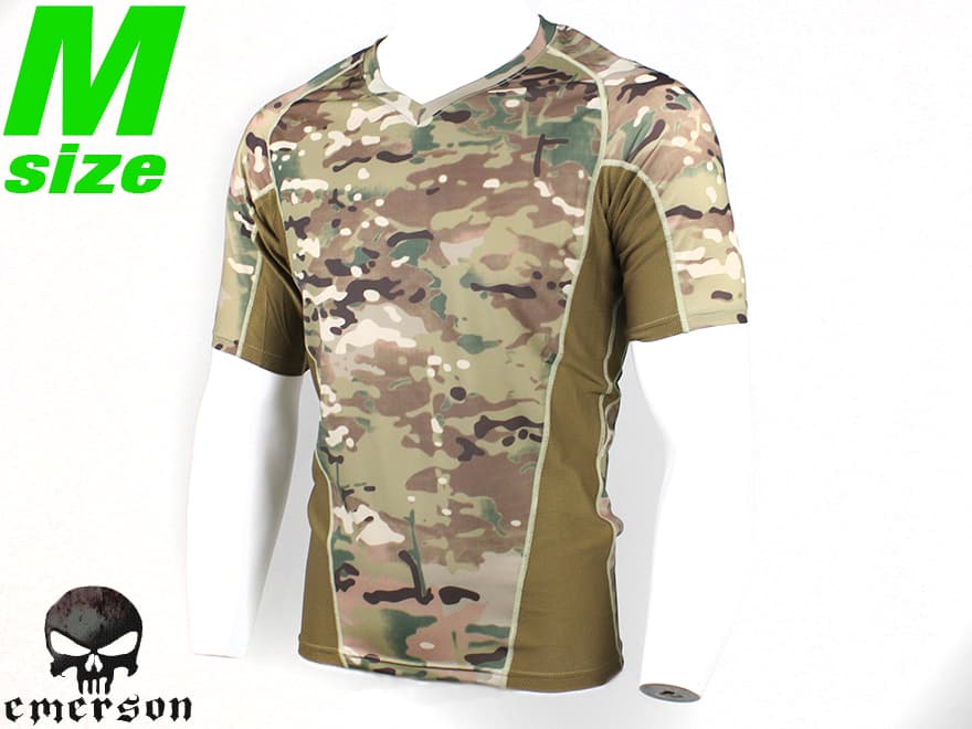 EMERSON GEAR タイトフィット コンバット T-シャツ V2 [サイズ：Sサイズ / Mサイズ / Lサイズ] [カラー：AOR1 / AOR2 / MC]