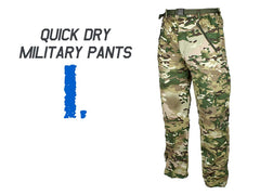 MILITARY BASE クイックドライ ミリタリーパンツ[サイズ：Sサイズ / Mサイズ / Lサイズ] [カラー：BK / MC]