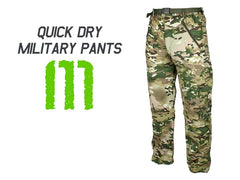 MILITARY BASE クイックドライ ミリタリーパンツ[サイズ：Sサイズ / Mサイズ / Lサイズ] [カラー：BK / MC]