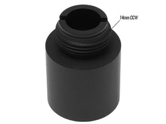 KM企画 汎用M14ネジ 正逆対応 変換アダプター / M16正ネジアダプター [変換アダプター：正ネジ / 逆ネジ]