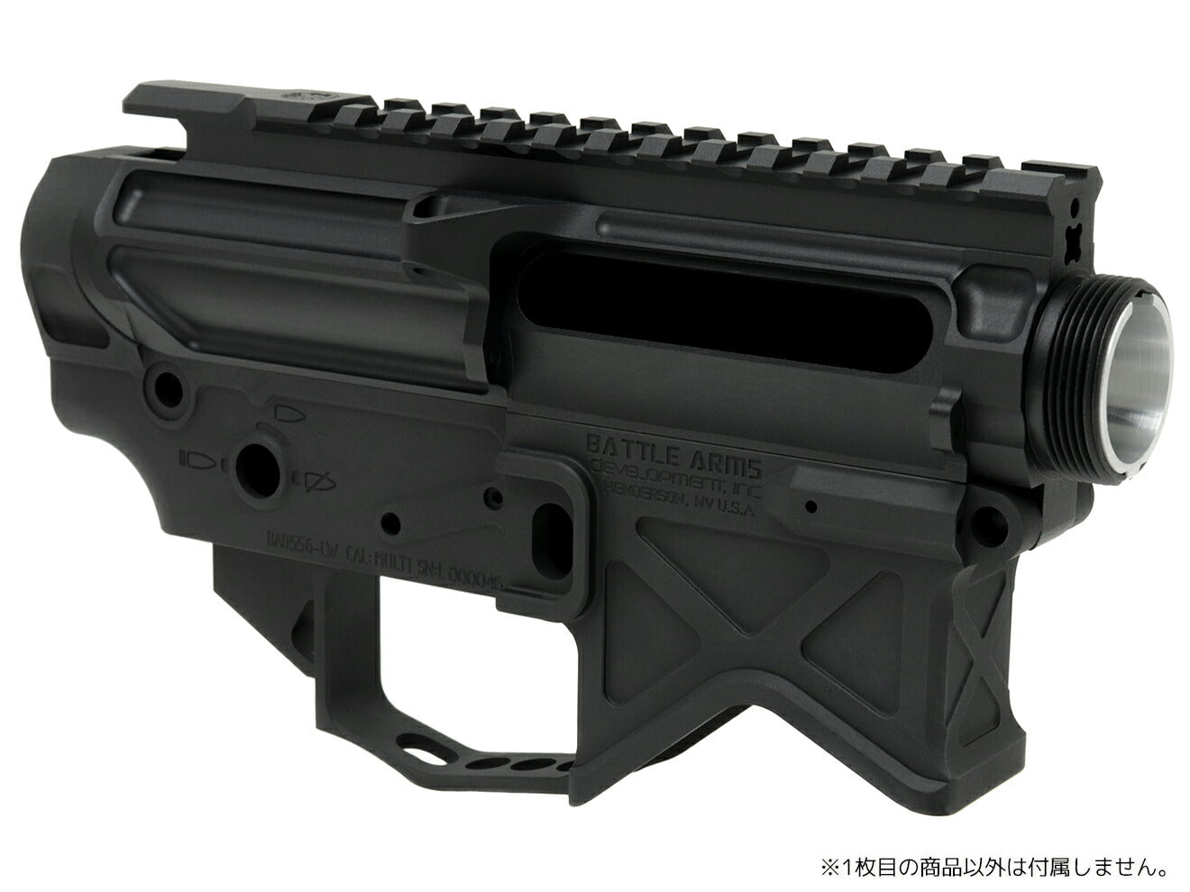 IRON AIRSOFT BAD556-LW アルミCNC アッパーレシーバー TM GBB M4