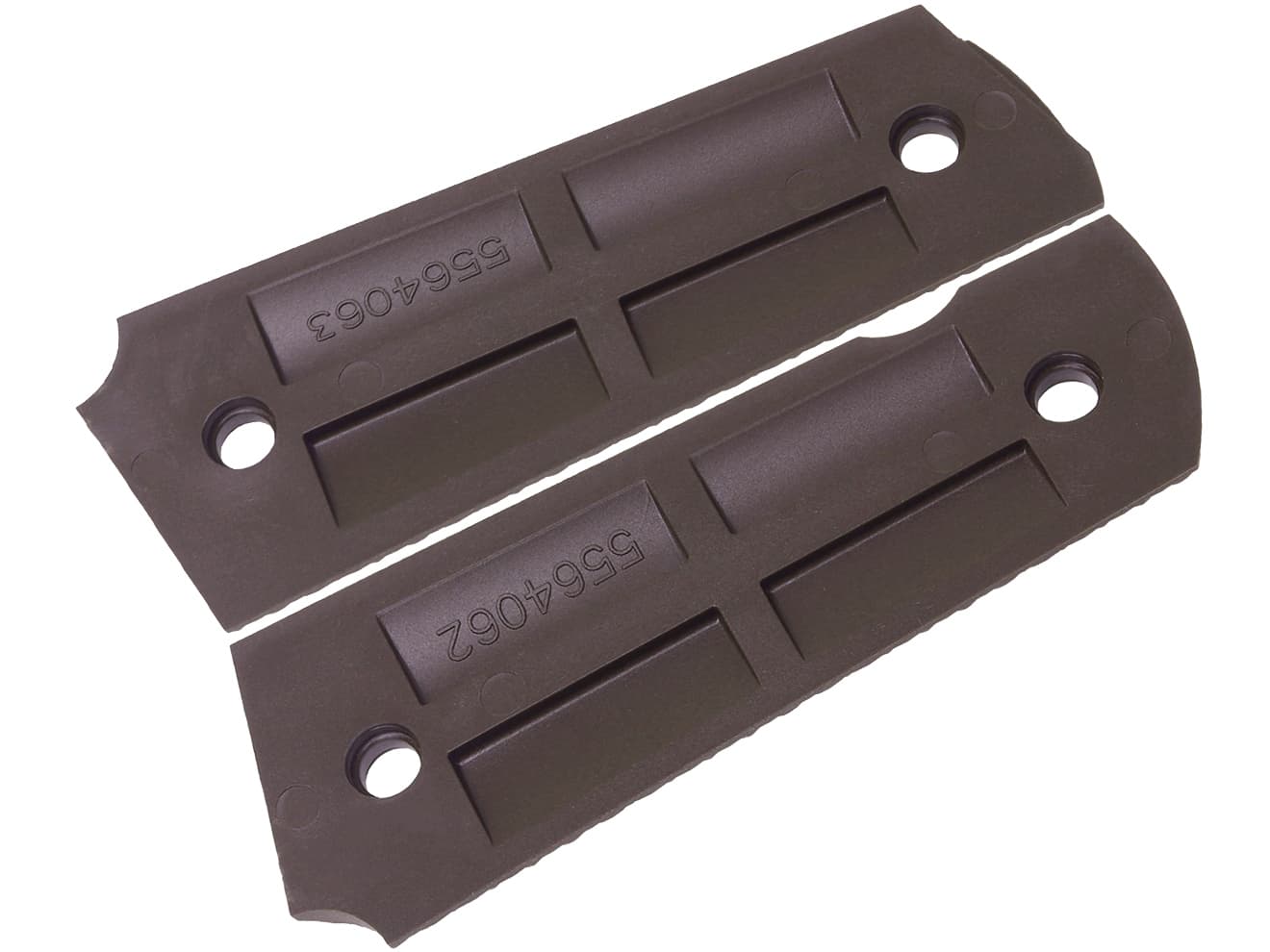 GUARDER グリップパネル for マルイ M1911 [カラー：ブラック / ブラウン]