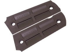GUARDER グリップパネル for マルイ M1911 [カラー：ブラック / ブラウン]