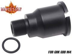 Maple Leaf アルミCNC アウターバレル ベース for GBB M4 [対応：VFC / GHK]