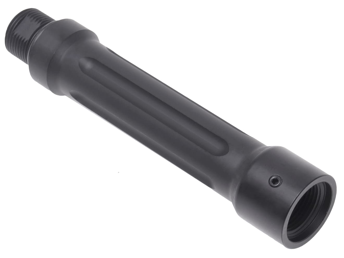 Maple Leaf アルミCNC アウターバレル エクステンション 14mm逆ネジ [長さ：2インチ / 3.9インチ / 5.1インチ]