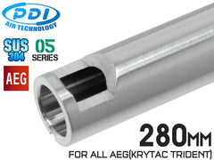 PDI 05シリーズ AEG 超精密ステンレスインナーバレル(6.05±0.002) [長さ：205mm / 215mm / 247mm / 280mm / 285mm / 300mm / 303mm / 310mm / 320mm / 387.5mm / 416mm / 461mm / 487mm / 554mm]