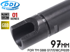 PDI 01シリーズ GBB 超精密 パルソナイト ステンレスインナーバレル(6.01±0.002) [長さ：87mm / 95mm / 97mm / 102mm / 108mm / 113mm]