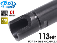 PDI 01シリーズ GBB 超精密 パルソナイト ステンレスインナーバレル(6.01±0.002) [長さ：87mm / 95mm / 97mm / 102mm / 108mm / 113mm]