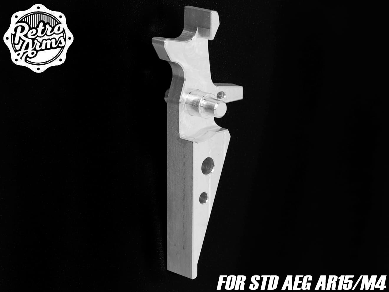RETRO ARMS アルミCNC カスタムトリガー for AEG AR15/M4 [タイプ：A / B / E / F / H / I / J / K / L / M / P / Q / S / T]