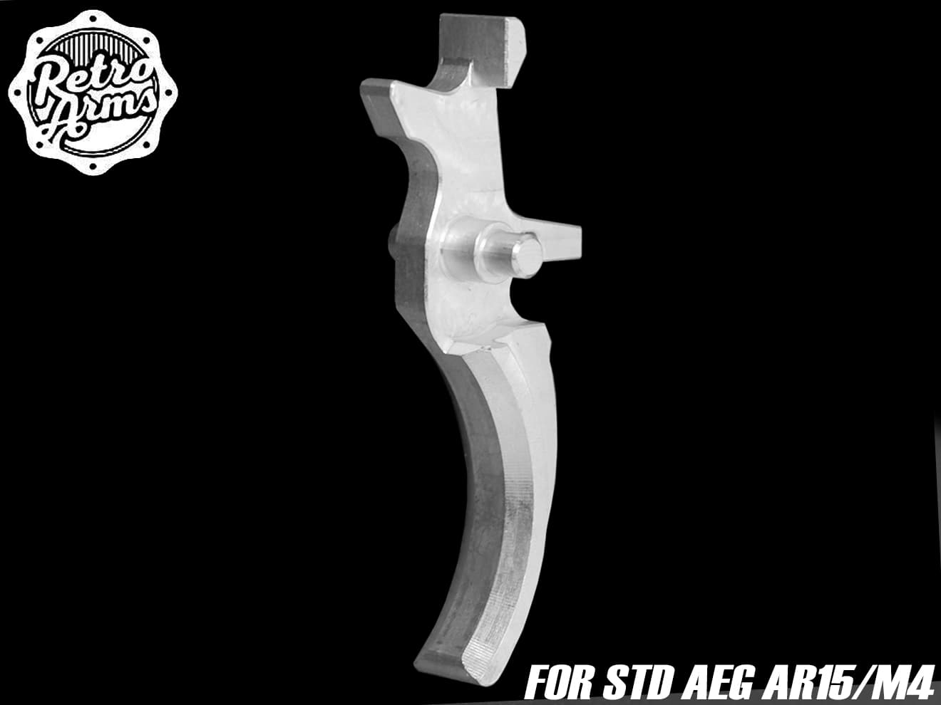 RETRO ARMS アルミCNC カスタムトリガー for AEG AR15/M4 [タイプ：A