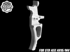RETRO ARMS アルミCNC カスタムトリガー for AEG AR15/M4 [タイプ：A / B / E / F / H / I / J / K / L / M / P / Q / S / T]