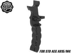 RETRO ARMS アルミCNC アルマイト カスタムトリガー for AEG AR15/M4 [タイプ：A / B / C / D / E / F / G / H / I / J / K / L / P / S / T]