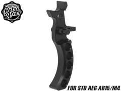 RETRO ARMS アルミCNC アルマイト カスタムトリガー for AEG AR15/M4 [タイプ：A / B / C / D / E / F / G / H / I / J / K / L / P / S / T]