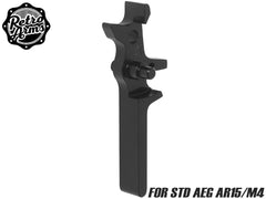 RETRO ARMS アルミCNC アルマイト カスタムトリガー for AEG AR15/M4 [タイプ：A / B / C / D / E / F / G / H / I / J / K / L / P / S / T]