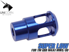 UNICORN AIRSOFT アルミCNC ピストンバルブ for TM GBB M4 [タイプ：5.0 High / 3.0 Low / 2.5 SuperLow]