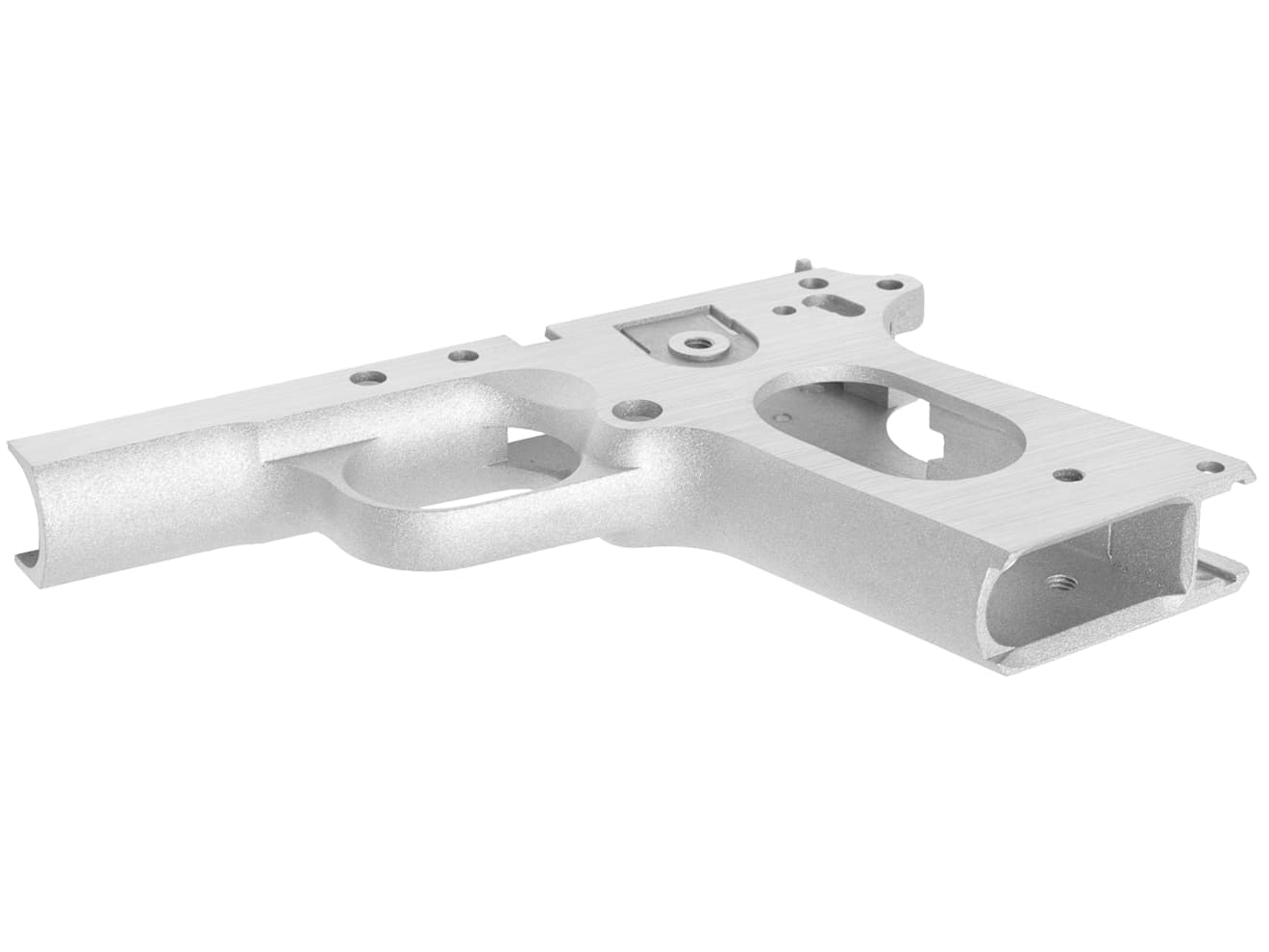 GUARDER アルミフレーム for マルイ V10 [カラー：ブラック / シルバー / デュアル / SV-H]