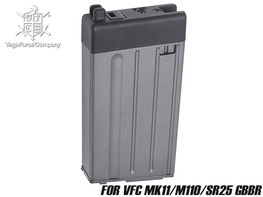 VFC MK11/M110/SR25  GBBRシリーズ共通 20Rds スペアマガジン Grey
