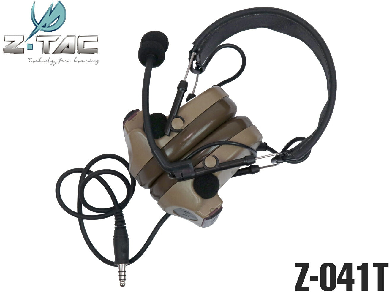 Z-TACTICAL ZタクティカルCMTC II タクティカルヘッドセット(Z 041